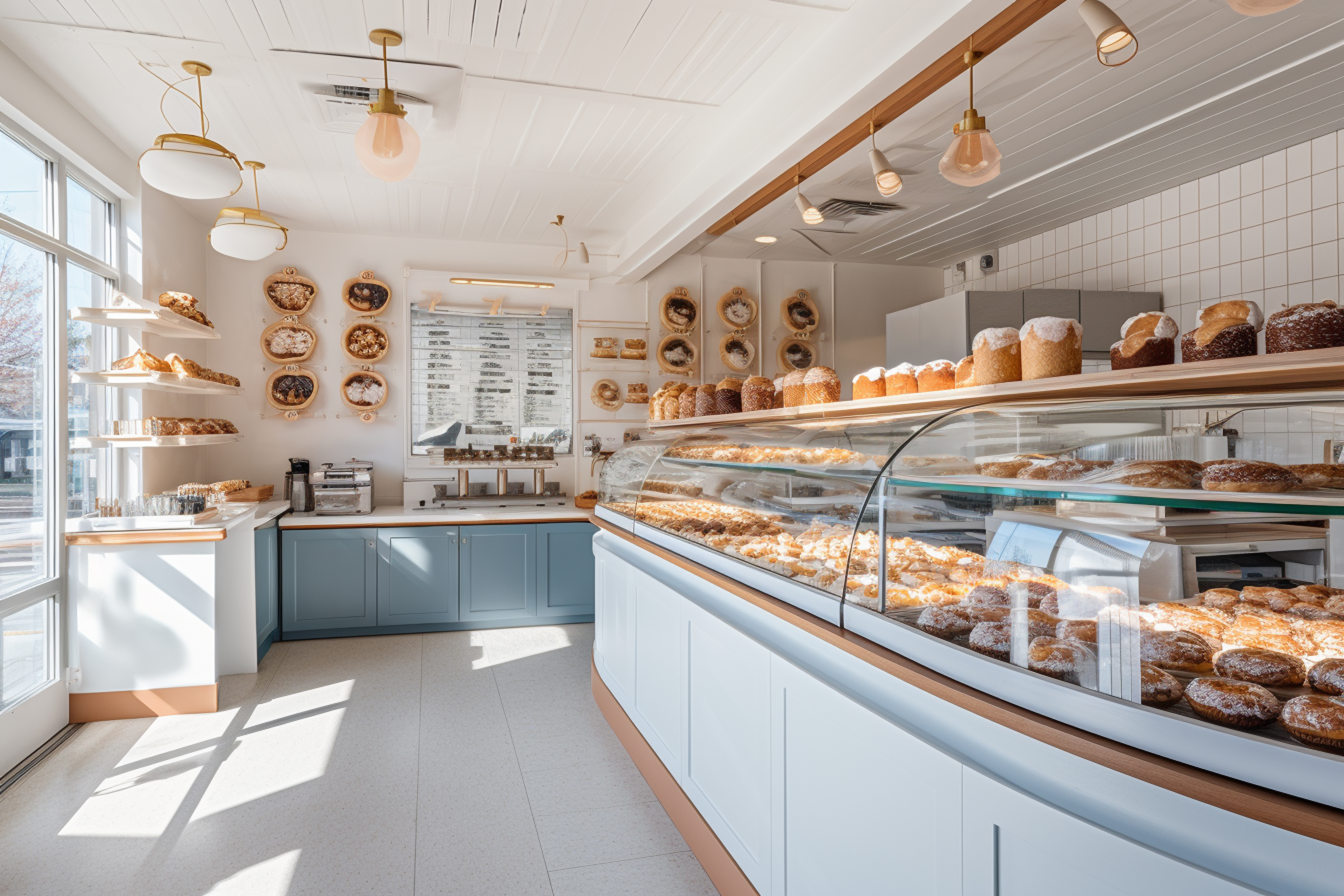 Modern bakery order and delivery system dashboard preview