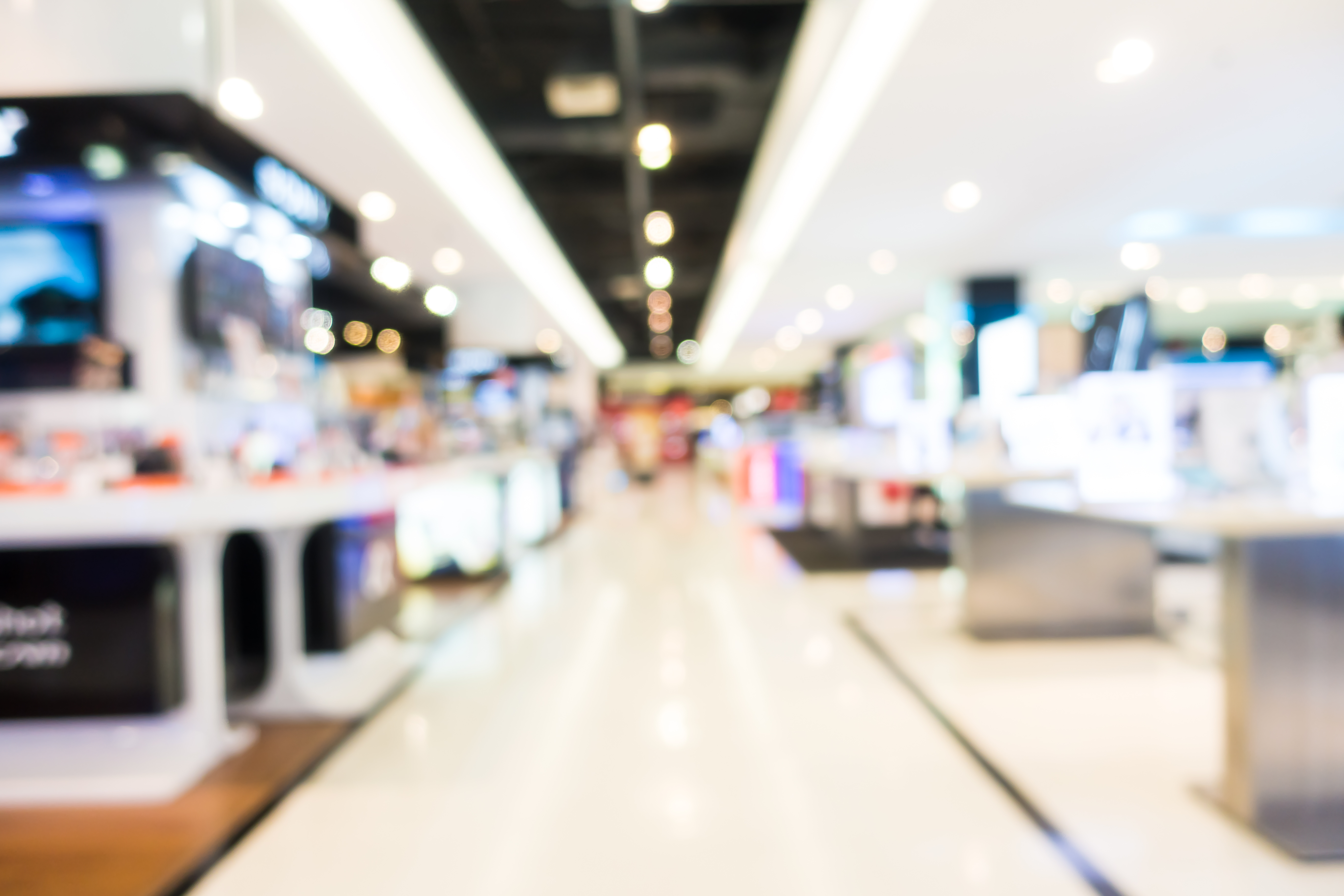 Modern television shop management dashboard preview