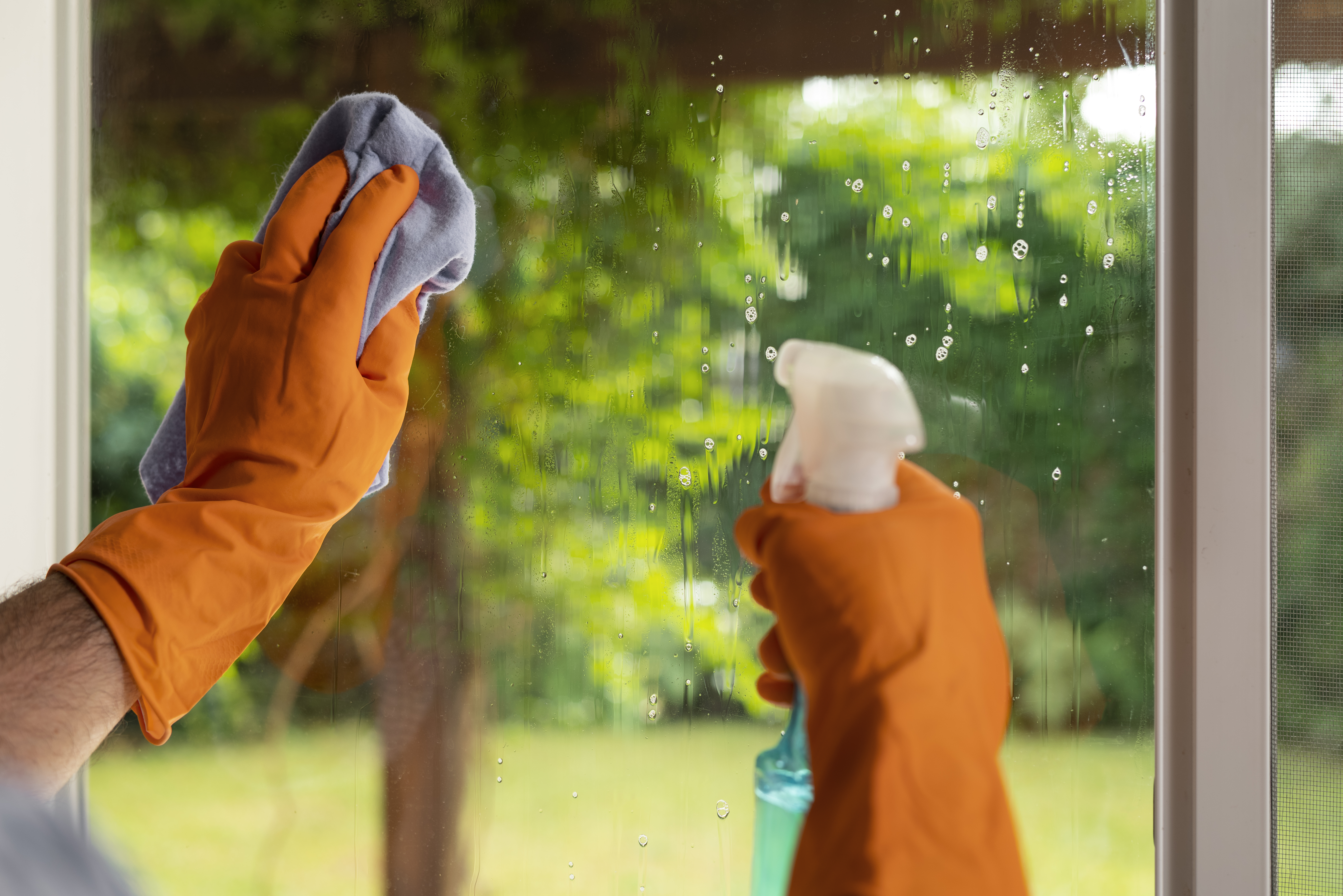 Modern window cleaning management dashboard preview