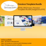 HTML CSS JS Premium Templates Bundle