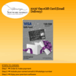 eGift Card Visa prepaid card for quick and secure email delivery