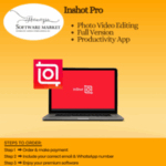 InShot Pro Full Version interface for video and photo editing on mobile and desktop