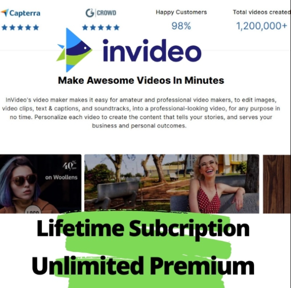 Invideo Studio – Lifetime Unlimited Premium Account Anunzio Software Market