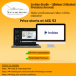 InVideo Studio – Unlimited Premium Account interface with video editing features