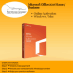 Microsoft Office 2019 Home and Business for PC and Mac online activation