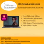 ON1 Portrait AI interface showing advanced portrait editing features for photographers