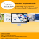 Premium Templates bundle featuring 3000+ HTML, CSS, and JS web development projects