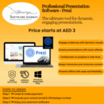 Prezi Professional presentation software with zoomable canvas for dynamic storytelling