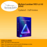 Skylum Luminar NEO AI interface showcasing advanced photo editing features with AI tools