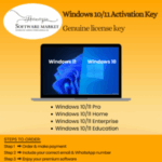 Windows 10/11 Activation Key – Genuine and Permanent License