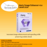 Aiarty Image Enhancer software interface showcasing AI-based photo enhancement tools