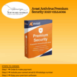 Avast Antivirus Premium Security software box for Windows protection