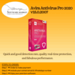 Avira Antivirus Pro with interface showing premium security features for Windows