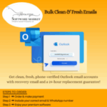 Clean & Fresh Outlook email accounts for marketing campaigns and secure communication