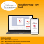 Cloudflare Warp+ VPN account with secure and fast 1.1.1.1 internet access