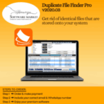 Duplicate File Finder Pro software interface for removing duplicate files and optimizing storage on Windows.