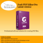 Foxit PDF Editor Pro software interface showing PDF editing tools for Windows