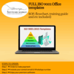 Full ISO 9001 Office templates including SOP, flowchart, and training guides for business departments