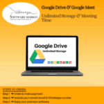 2TB Google Cloud Storage Upgrade with premium features for Drive, Photos, and Meet