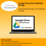 Google Team Drive Unlimited Storage interface for secure file backup