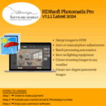 HDRsoft Photomatix Pro software interface showcasing HDR editing tools