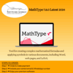 MathType software interface on Windows for creating and editing mathematical equations