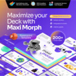 Maximorph Premium Morph PowerPoint Presentation Template featuring dynamic animations and sleek design