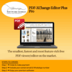 PDF-XChange Editor Plus Pro software interface for PDF editing and conversion