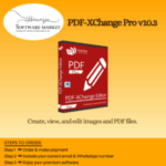 PDF-XChange Pro v10.3 software interface for Windows PDF management and editing
