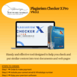 Plagiarism Checker X Pro interface on Windows for detecting duplicate content