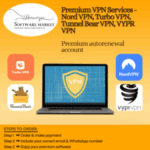 Premium VPN Accounts for secure, fast browsing with VYPR and TunnelBear on all devices