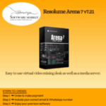 Resolume Arena 7 interface showcasing live video mixing features for Windows