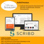 Scribd Premium Subscription for unlimited eBook reading and download access with 3-year warranty