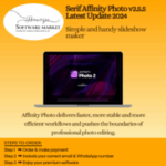 Serif Affinity Photo software interface showing advanced photo editing tools
