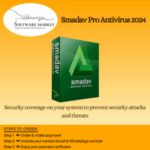 Smadav Pro Antivirus software box for Windows PC protection and autorun virus defense