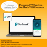 Surfshark VPN app on Windows, iOS, and Android devices for secure browsing