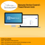 TeamViewer Tools software interface showing reset ID and unlimited remote usage features on Windows