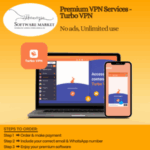 Turbo VPN Premium app for Android with ad-free unlimited VPN access