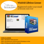 WinRAR License registered under your email for secure and reliable file compression