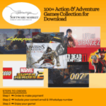 Action & Adventure Games Collection featuring over 100 top-rated PC titles for download