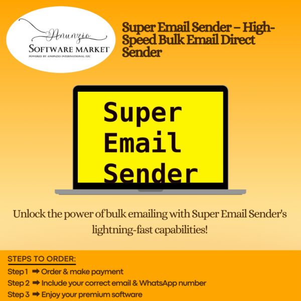 Bulk email sender