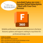Autodesk Fusion 360 software interface showcasing CAD and product development tools
