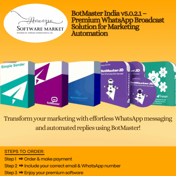 BotMaster India dashboard for automated WhatsApp marketing and contact filtering
