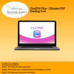 ChatPDF Plus interface showing AI-powered PDF reading and summarizing features