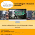 Disaster Report 4 PC game cover showing city ruins and survivors after a massive earthquake