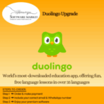 Duolingo Premium Subscription upgrade for iOS, Android, PC, MacOS, and iPadOS devices