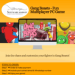 Gang Beasts multiplayer PC game featuring colorful and quirky characters in chaotic brawls