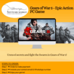 Gears of War 5 cover showing intense combat and action-packed gameplay