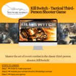 Kill Switch game cover featuring military action and tactical third-person gameplay