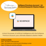 SciSpace Premium Account dashboard with AI tools for research citation and content analysis